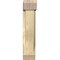Ekena Millwork Traditional Slat Rough Sawn Bracket w/ Offset Brace, Douglas Fir, 6"W x 16"D x 28"H BKT0604X16X28TRA06RDF - alternate 4